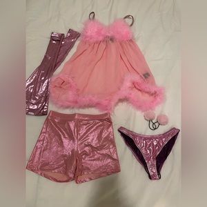 XS Fembot Costume WORN ONCE
